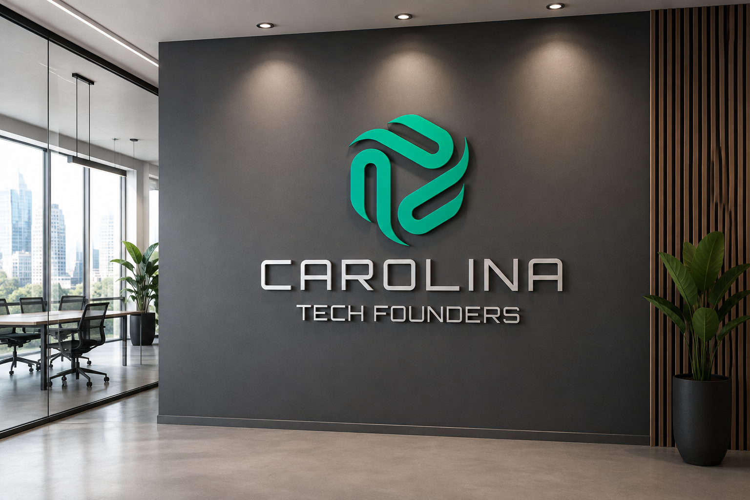 Carolina Tech Founders signage